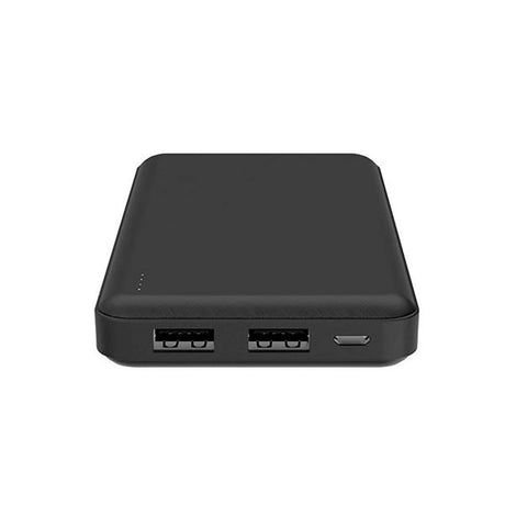 Celly Shock 10W PowerBank 10,000 mAh with 2 x USB-A - Black