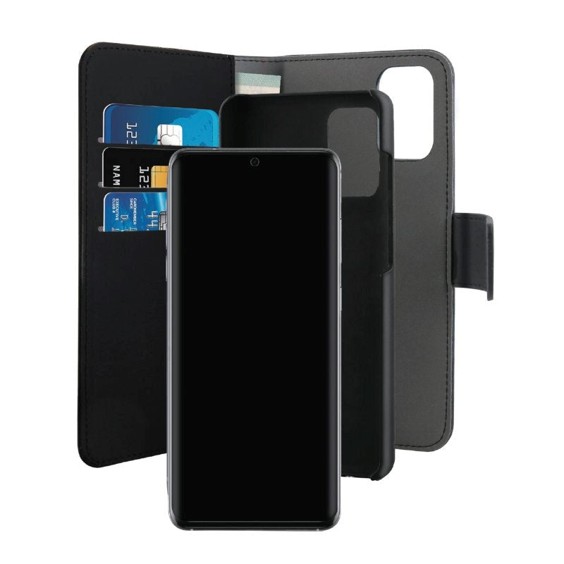 Huawei P40 Case Puro Wallet Detachable 2-In-1 Black