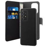 Samsung Galaxy A73 (5G) Puro Case Wallet Detachable 2-in-1 Black