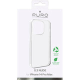 iPhone 14 Pro Max Puro "NUDE" Ultra Slim Case 0.3mm - Transparent