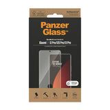 Xiaomi 12 Pro / 13 Pro PanzerGlass Ultra Wide Fit Screen Protector - Platinum Strength - Black Edge