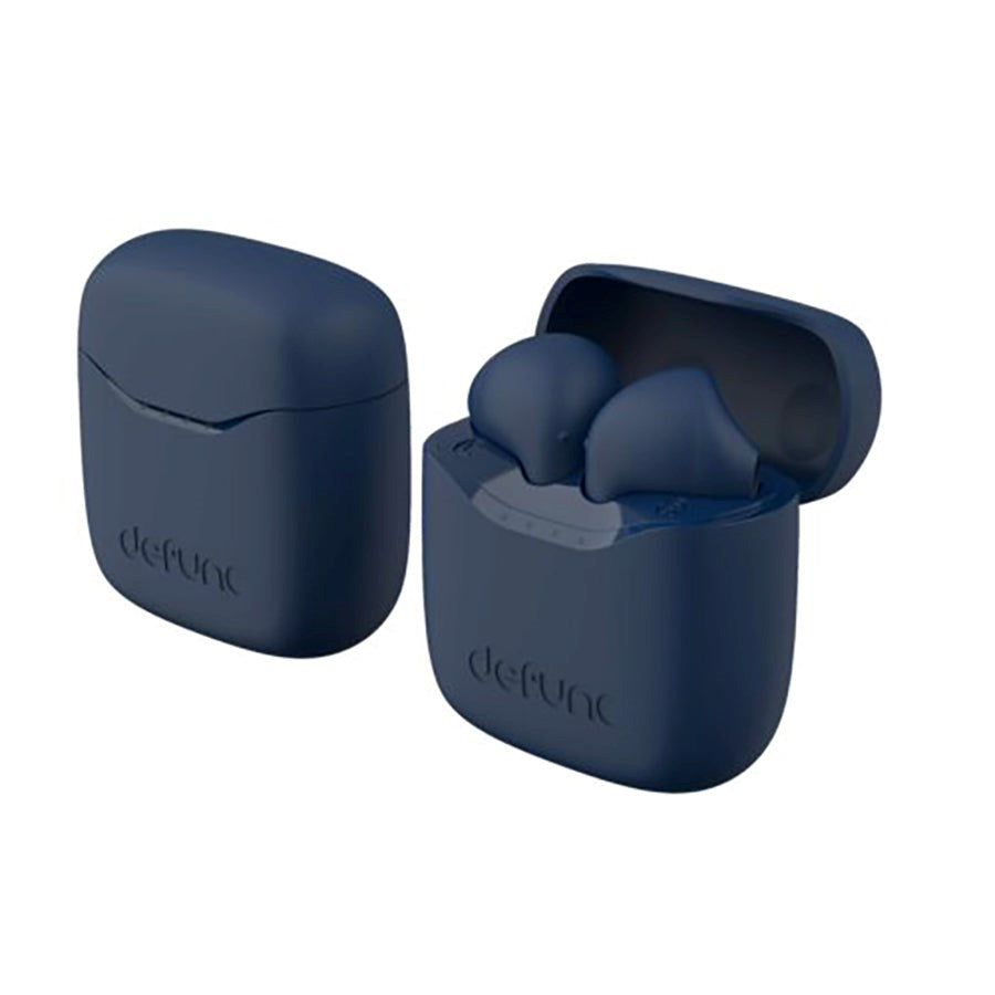 Defunc True Lite Bluetooth Headphones w. Charging Case - Blue