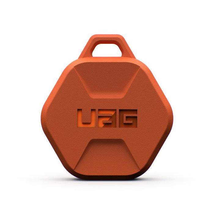 UAG AirTag Scout Silicone Case w. Carabiner - Orange