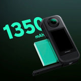 AKASO Bundle with 360 Degree Action Camera 5.7K & Accessories - Black