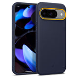 Google Pixel 9 / 9 Pro Spigen Caseology Nano Pop Flexible Plastic Case - Dark Blue / Yellow