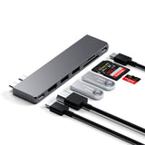 Satechi USB-C Pro Hub Slim with HDMI 100W - Space Grey