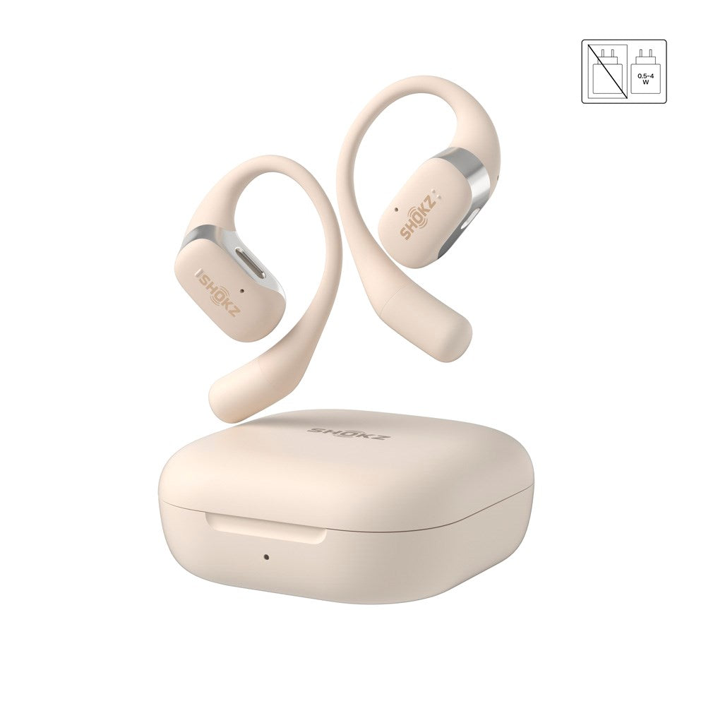 Shokz OpenFit True Wireless Headphones - Beige