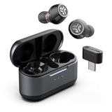 JLab Epic Lab Smart Active Noise Cancelling In-Ear Wireless Headphones - Black