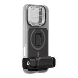 iPhone 16 Pro Max PolarPro LiteChaser 16 Pro Case - MagSafe Compatible - Transparent / Black