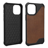 iPhone 12 Pro Max UAG METROPOLIS LT Series Genuine Leather Case - Brown - Brown