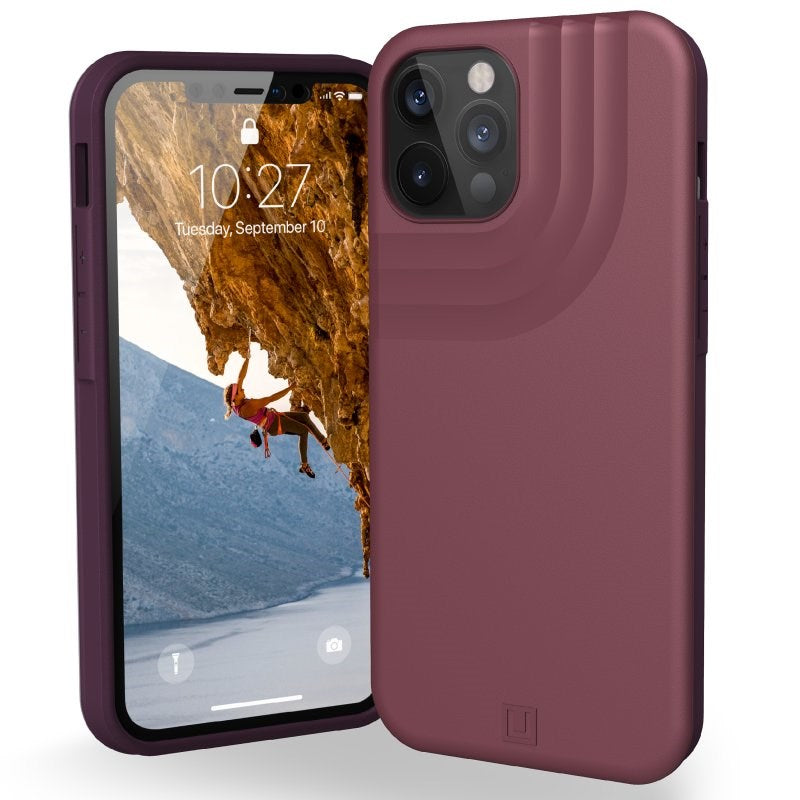 iPhone 12 Pro Max UAG [U] Anchor Series Case - Aubergine