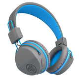 JLab JBuddies Studio Wireless On-Ear Headset for Children over 6 years - Grey / Blue