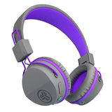 JLab JBuddies Studio Wireless On-Ear Headset for Children over 6 years - Grey / Purple