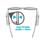 JLab JBuds Frames Wireless Open-Ear Audio Headphones - Black