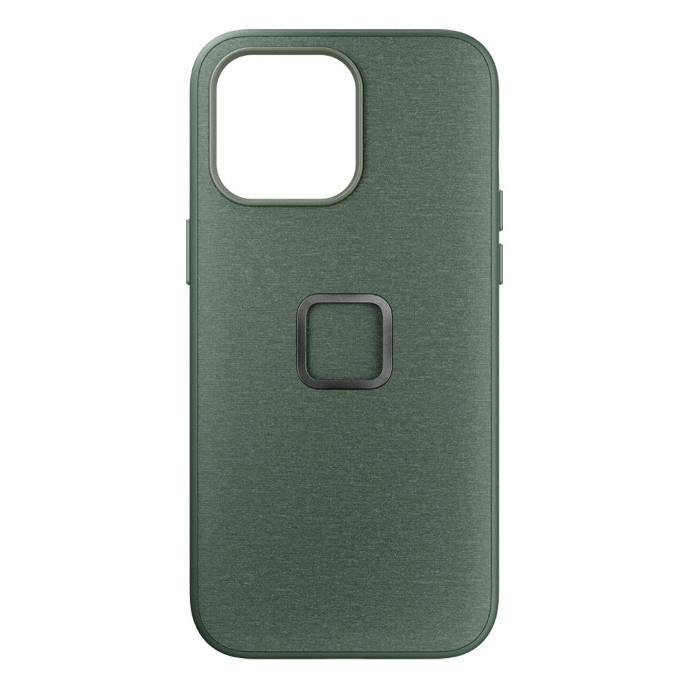 Peak Design iPhone 15 Pro Max Fabric Case V2 with SlimLink Bracket - MagSafe Compatible - Sage