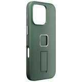 Peak Design iPhone 16 Pro Fabric Case with SlimLink Bracket & Finger Loop - MagSafe Compatible - Sage