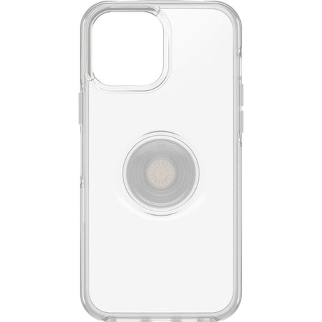 iPhone 13 Pro Max OTTERBOX + POPSOCKETS Symmetry Series Tough Case w. Built-in PopGrip - Transparent