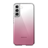 Samsung Galaxy S22+ (Plus) Speck Presidio Perfect-Clear Case - Antibacterial - Transparent / Pink