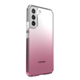 Samsung Galaxy S22+ (Plus) Speck Presidio Perfect-Clear Case - Antibacterial - Transparent / Pink