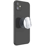 POPSOCKETS PopGrip Basic White Granite w. Stand Function