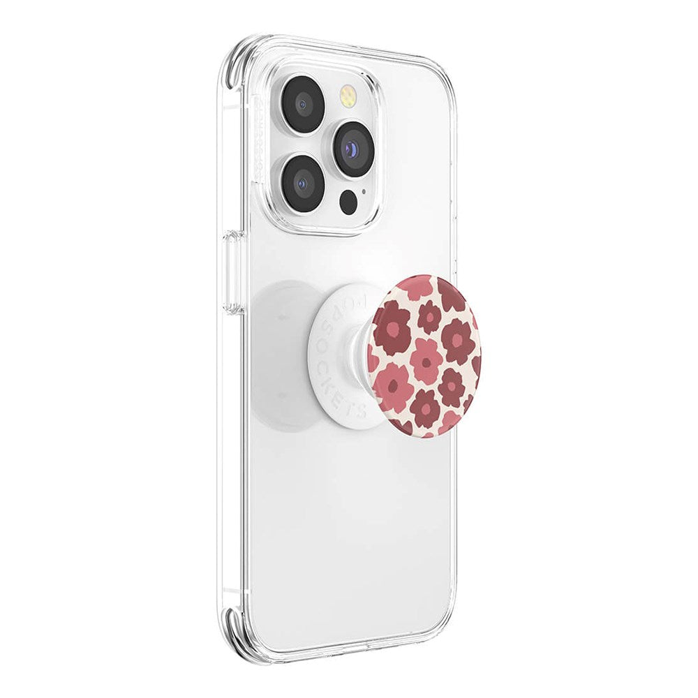 POPSOCKETS PopGrip Original Mauve Floral Removable Grip with Stand Function