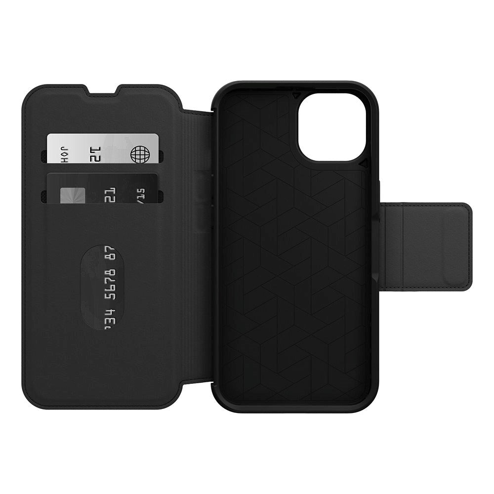 OTTERBOX iPhone 14 / 13 Strada Wallet Case - Black