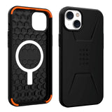 iPhone 14 Plus UAG CIVILIAN Series Case - MagSafe Compatible - Black