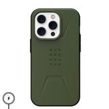 iPhone 14 Pro UAG CIVILIAN Series Case - MagSafe Compatible - Olive