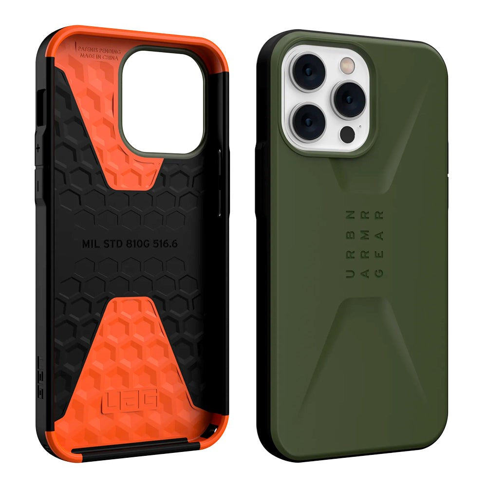 iPhone 14 Pro Max UAG CIVILIAN Series Case - Olive