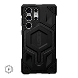 Samsung Galaxy S23 Ultra UAG MONARCH Pro Series Back Case - Carbon Fiber - MagSafe Compatible - Black