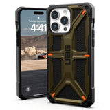 iPhone 15 Pro UAG MONARCH Series Case - Element Green