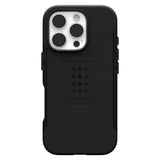 iPhone 16 Pro UAG CIVILIAN Series Case - MagSafe Compatible - Black