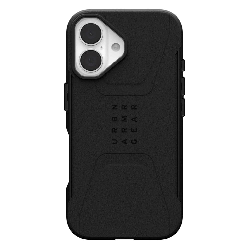 iPhone 16 UAG CIVILIAN Series Case - MagSafe Compatible - Black