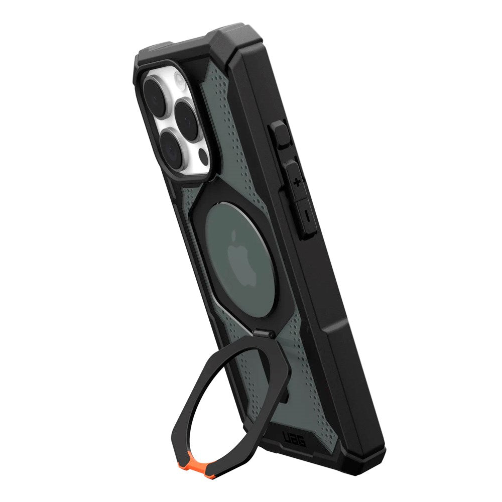 iPhone 16 Pro UAG PLASMA XTE Series Case - MagSafe Compatible - Black / Orange