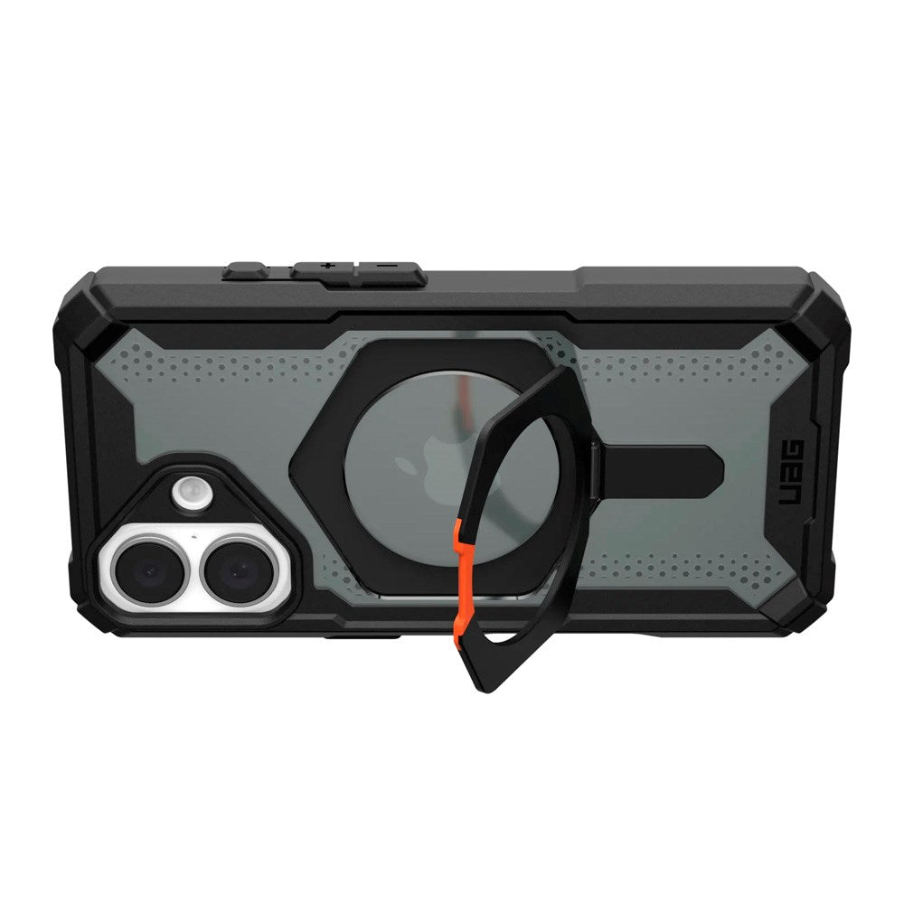 iPhone 16 UAG PLASMA XTE Series Case - MagSafe Compatible - Black / Orange