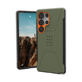 UAG Samsung Galaxy S25 Ultra Civilian Pro Case - Orange/Green