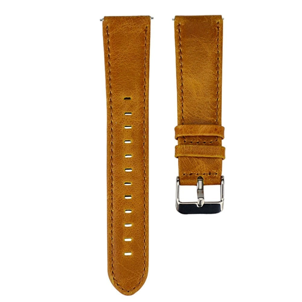 Classic Leather Strap Universal (20mm) - Light Brown