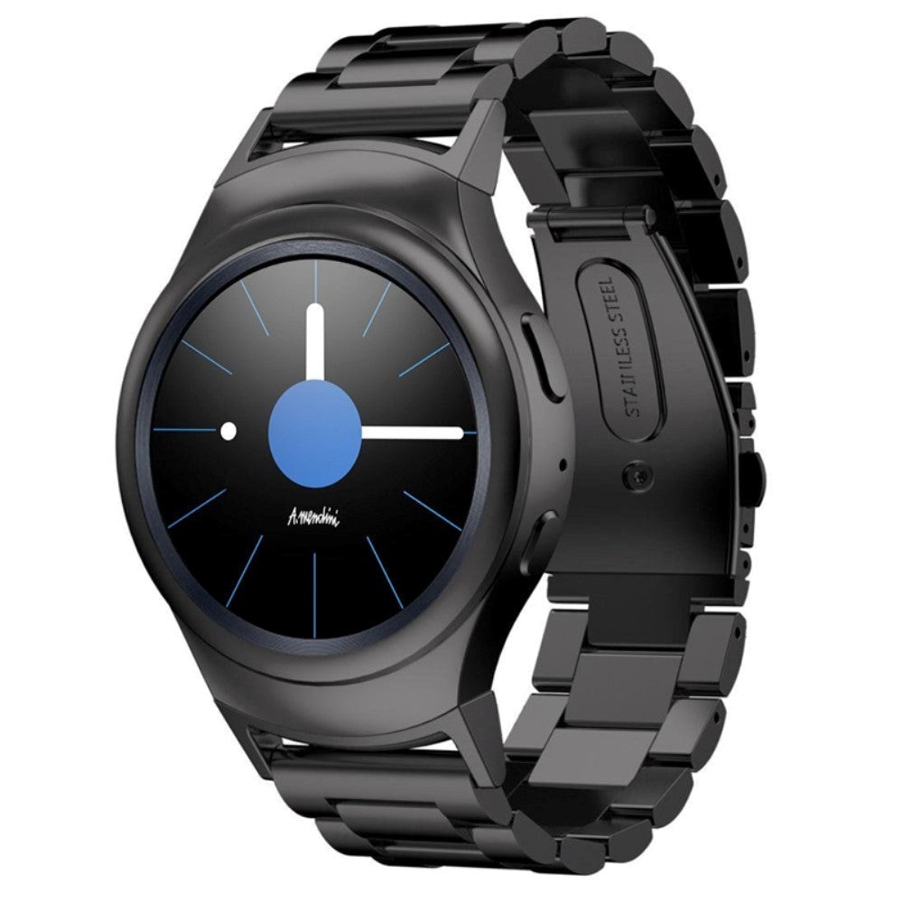 Samsung Gear S2 Stainless Steel Strap Incl. Connector - Black