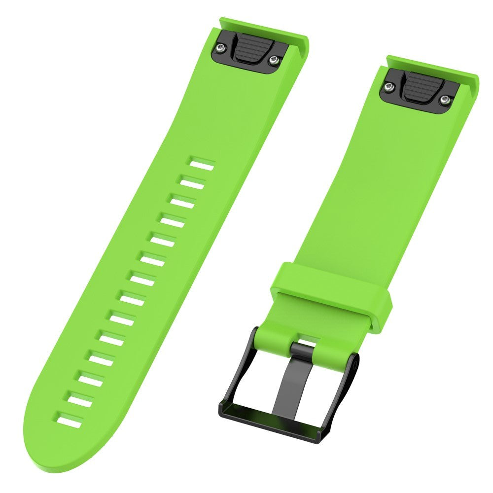 Universal Garmin 20mm Neutral Silicone Strap incl. Screwdrivers - Green