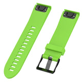 Universal Garmin 20mm Neutral Silicone Strap incl. Screwdrivers - Green