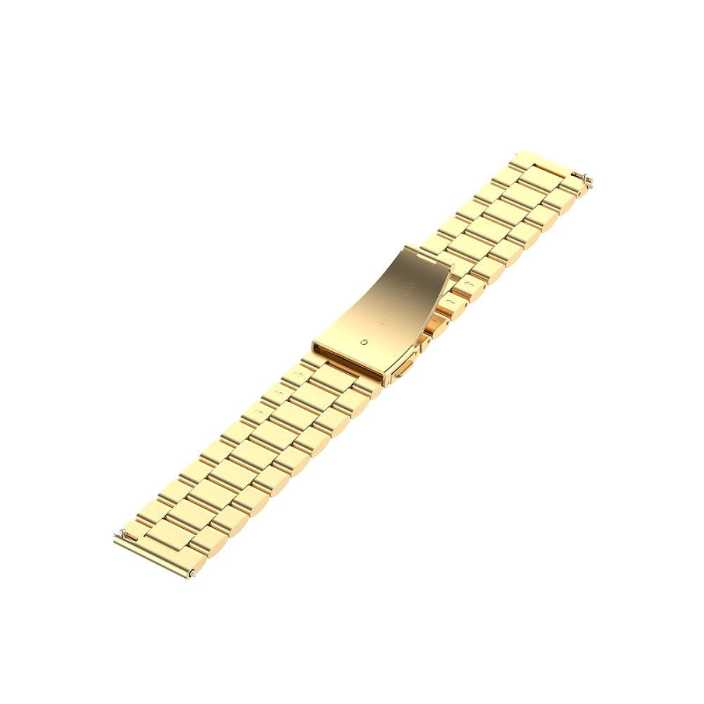 Universal Stainless Steel Smartwatch Strap (22mm) - Gold