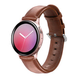 Universal Smartwatch Leather Strap (20mm) - Brown