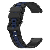 Smartwatch Strap 22mm Silicone Chain - Black / Blue