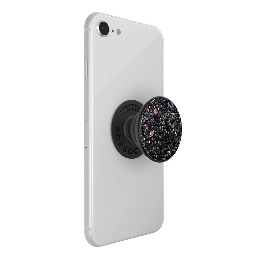 POPSOCKETS PopGrip Sparkle Black Removable Grip with Stand Function