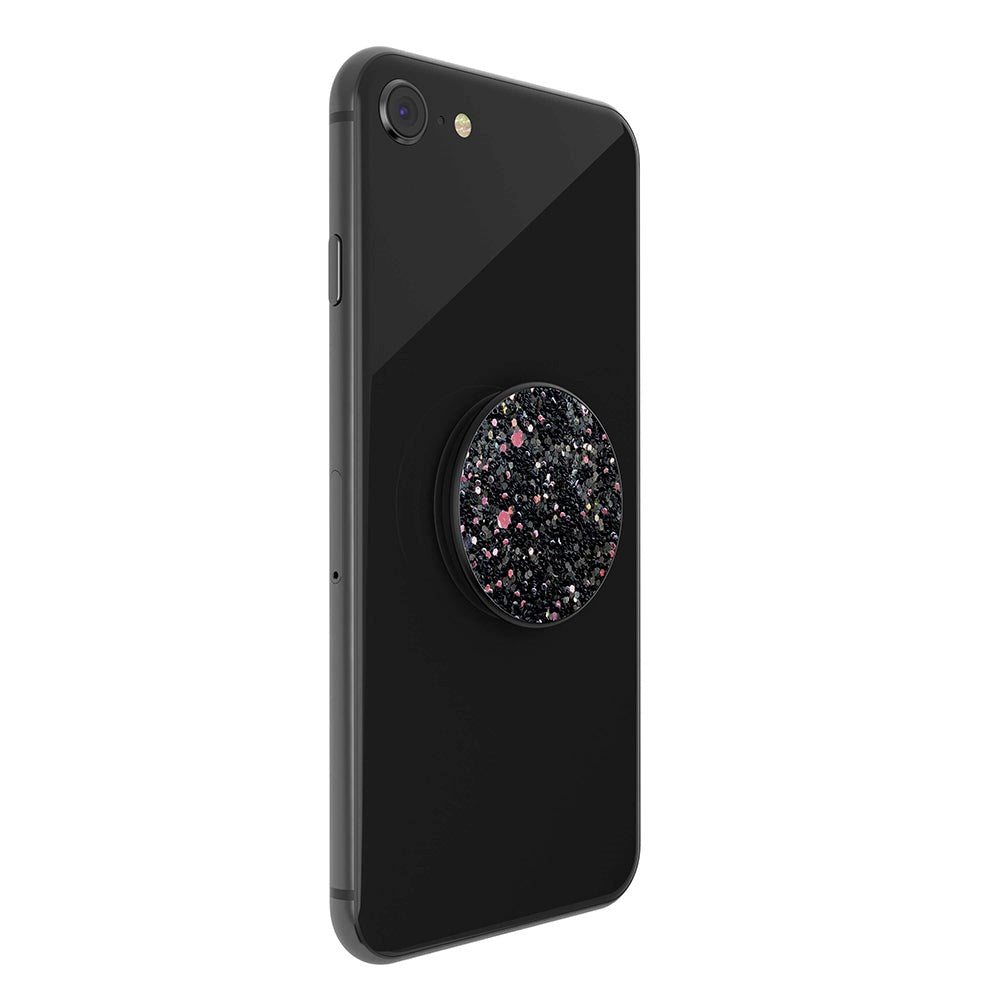 POPSOCKETS PopGrip Sparkle Black Removable Grip with Stand Function