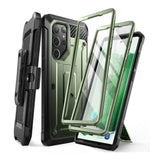 Samsung Galaxy S23 Ultra SUPCASE Unicorn Beetle Pro Tough Case - 2-Set - Green