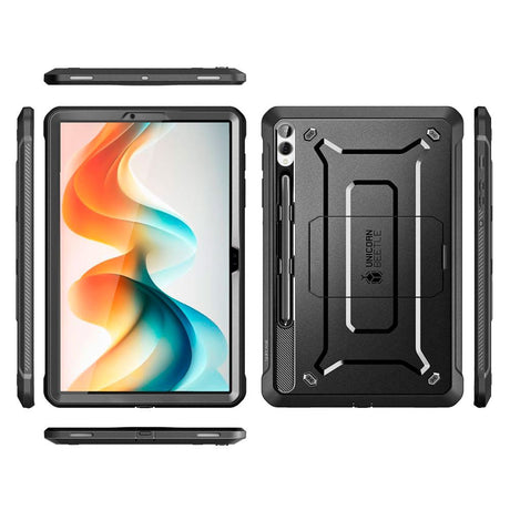 Supcase Samsung Galaxy Tab S9+ (Plus) Tough Case - Unicorn Beetle Pro Case w. Protective film - Black