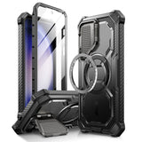 Supcase IBLSN Armorbox Samsung Galaxy S24 Mobile Cover - MagSafe Compatible - Black