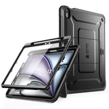 iPad Air 13 (2024) - Supcase - Tough Case w. Screen Protector - Black