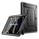 iPad Air 13 (2024) - Supcase - Tough Cover w. Screen Protector - Black